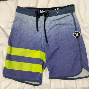 Blue Hurley board short. Size 28. (small)